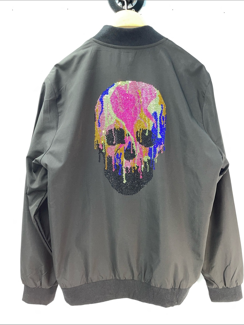 COOFANDY LIGHTWEIGHT EMBELLISHED BOMBER JACKET FTL-05-181